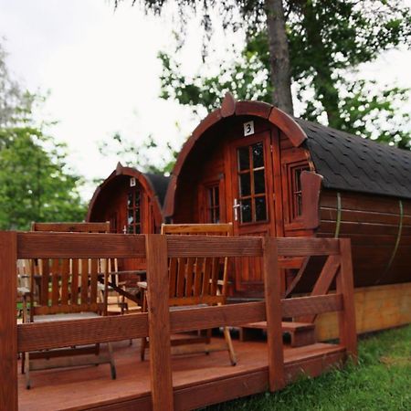 Campingplatz Koberbachtalsperre - Campingfass Mieten Langenbernsdorf エクステリア 写真