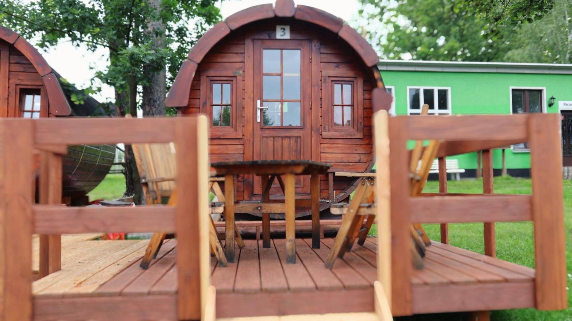 Campingplatz Koberbachtalsperre - Campingfass Mieten Langenbernsdorf エクステリア 写真